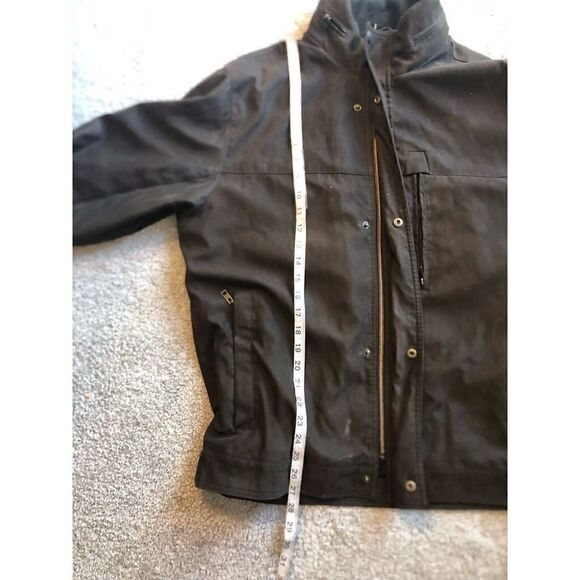 Michael Kors Wool Blend Insulated Casual Brown Jacket Large - Picture 12 of 15